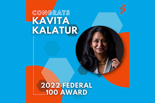 2022 Federal 100 Award Kavita